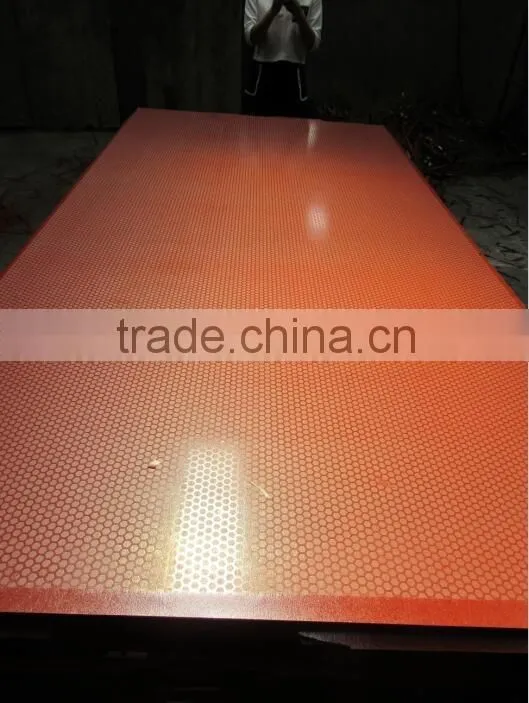 12mm anti slip/wire mesh/non slip marine plywood