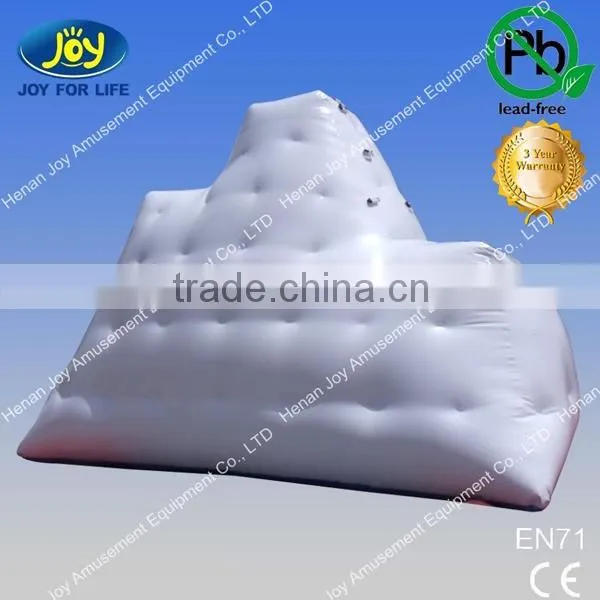 used commercial inflatable game,inflatable iceberg climbing