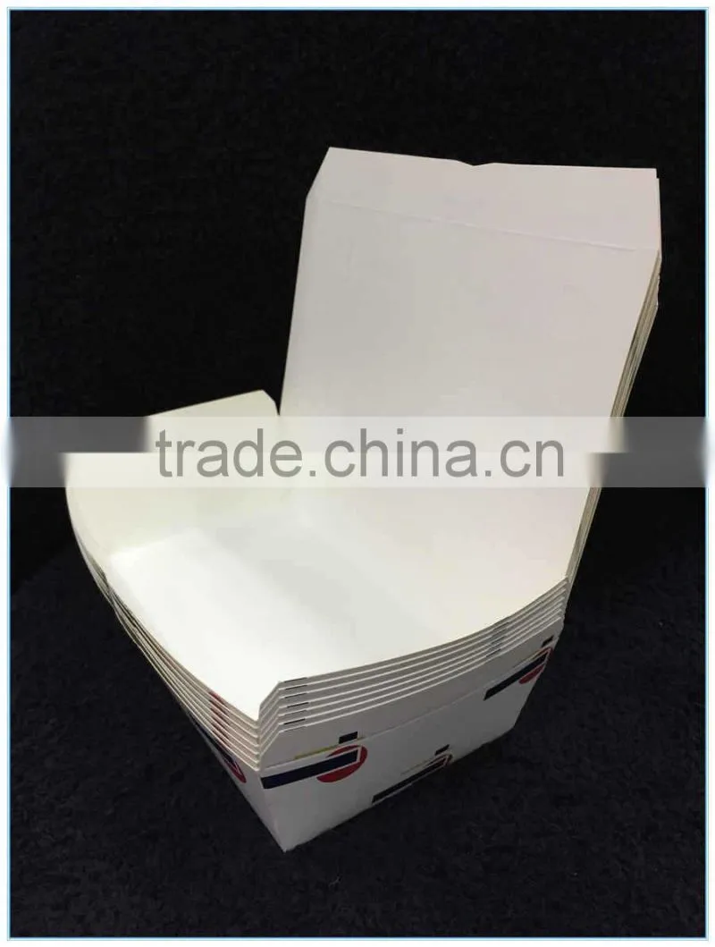 custom printing food paper tray with lid