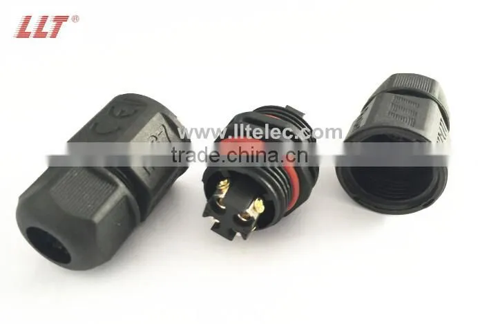 L20 Screw Terminal, 4 Contacts, Field Installable Waterproof Connector