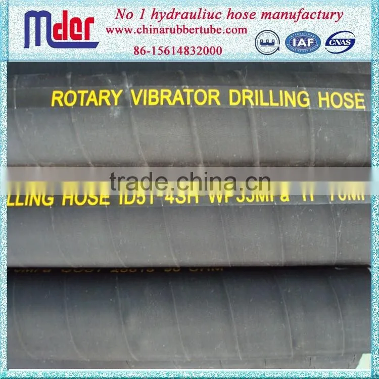 hydraulic rubber hose sae 100 r13 4sh spiral 2" 35Mpa hose