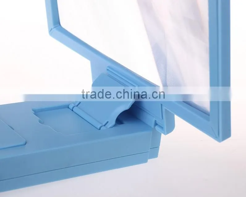 New product Large mobile phone 3D screen magnifier with 4000~6000mah power bank