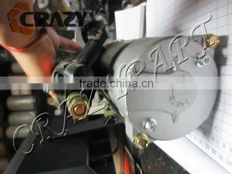 Diesel engine D12D start motor for EC460B volvo 11127679,excavator spare parts,D12D engine parts