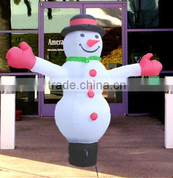 High quality Inflatable Discount product,Christmas decoration product of Christmas snow man