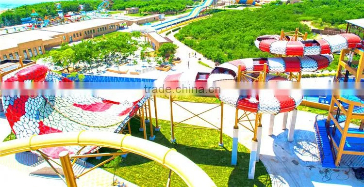 2016 New exciting Water Slide Snake Fibergalss water Slide Amusement Park equipment for sale-Shenzhou wang ming