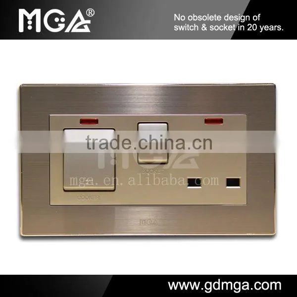 MGA Q7L Series wall switch and socket
