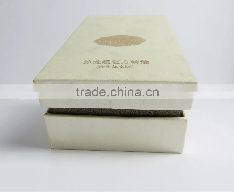 Elegant design paper perfume box&perfume packaging box with PVC window for sale