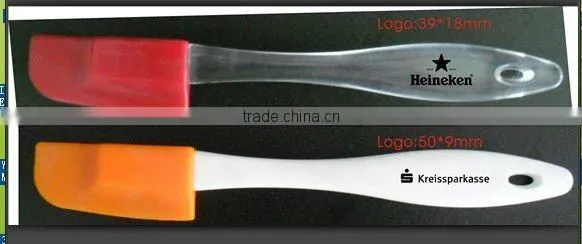silicone spatula with wooden handle
