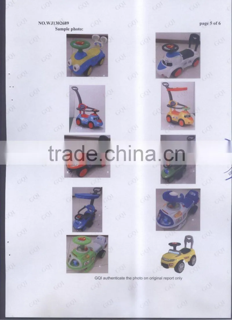 New Hot sale new 4 wheels kids plastic car slide scooter carrier ride on car Q01-2