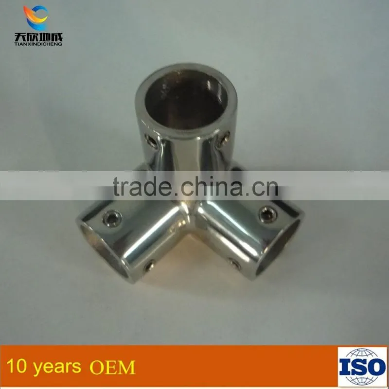 Stainless Steel three way pipe fittings