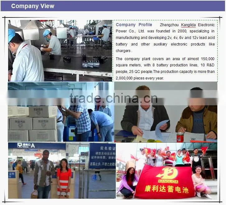 Factory direct sale kanglida AGM gel vrla rechargeable battery for UPS
