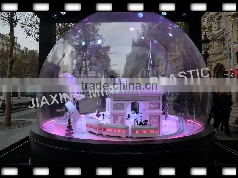 large plastic domes