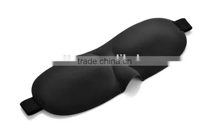 2015 Hot Selling 3D Eye Shade Adjustable Washable Blindfold Deep Eye Socket Sleeping Traveling Cover Eye Mask