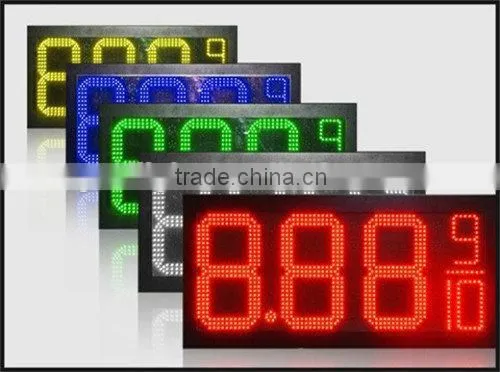 Outdoor Gas Price LED Red Digital Display