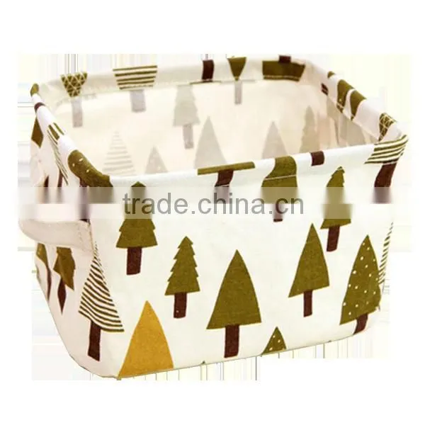 Most Safe Kids Clothes Storage Fabric Basket with Handles