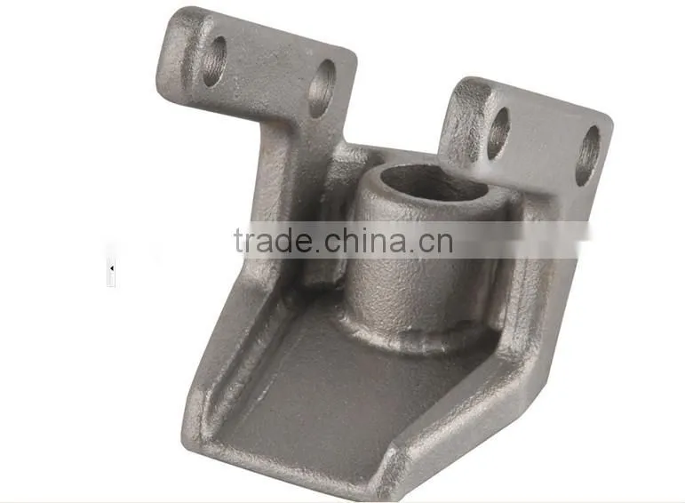 Hot forged Mining machine parts hole pipe connection parts