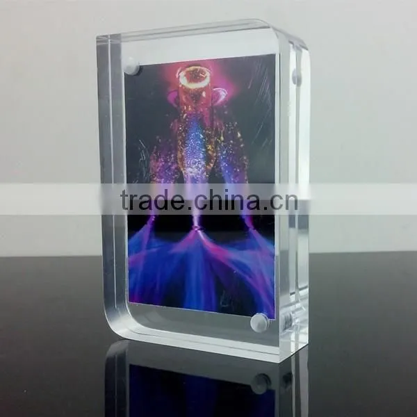 custom acrylic photo frames display stand