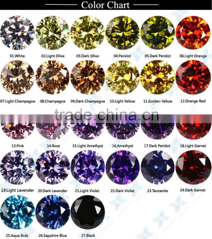Synthetic small white loose raw rough cz diamonds
