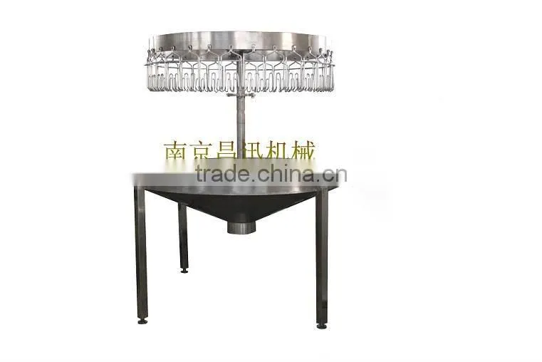 chicken slaughter machine/stainless steel evisceration table