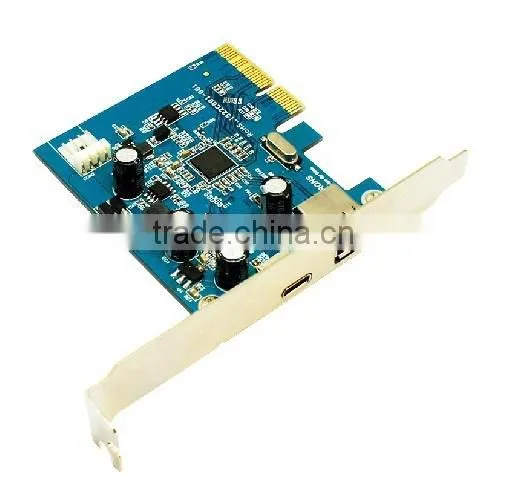 factory 10Gbps usb 3.1 Type A Type c external pci express slot card