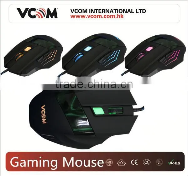 VCOM 6D Fashion Mouse LED Gaming Mouse Optical Mouse with USB and Laser