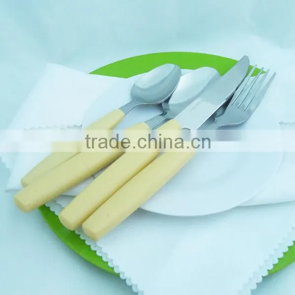 plastic handle cutlery