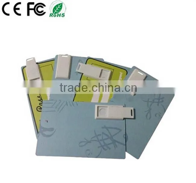 Customzied usb business card, full printing at two side card usb