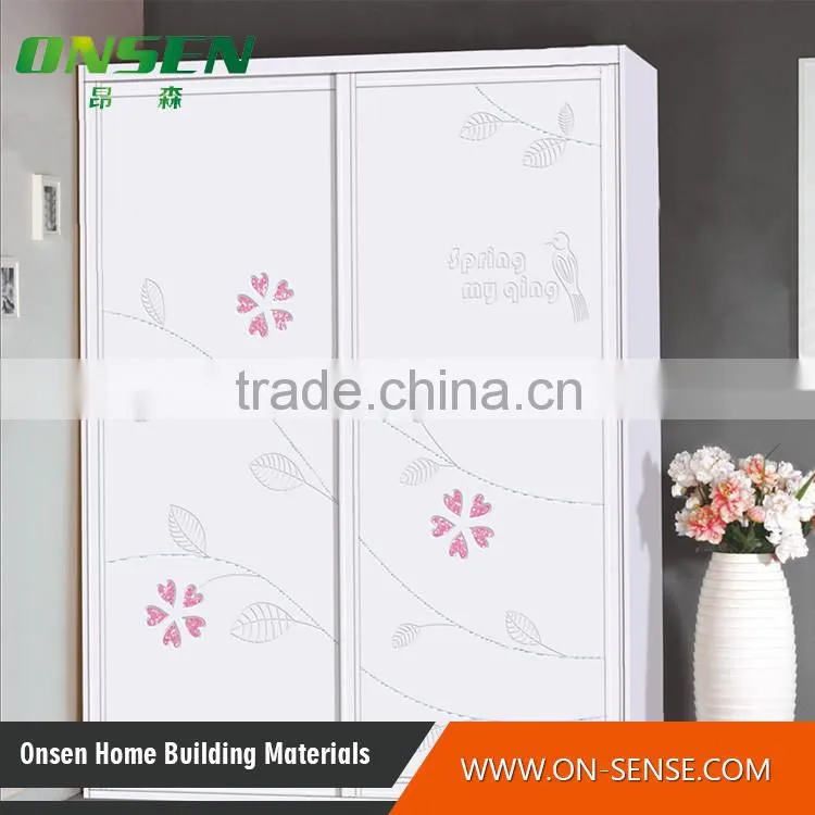 Top selling products 2016 assembled sliding door wardrobe from alibaba china