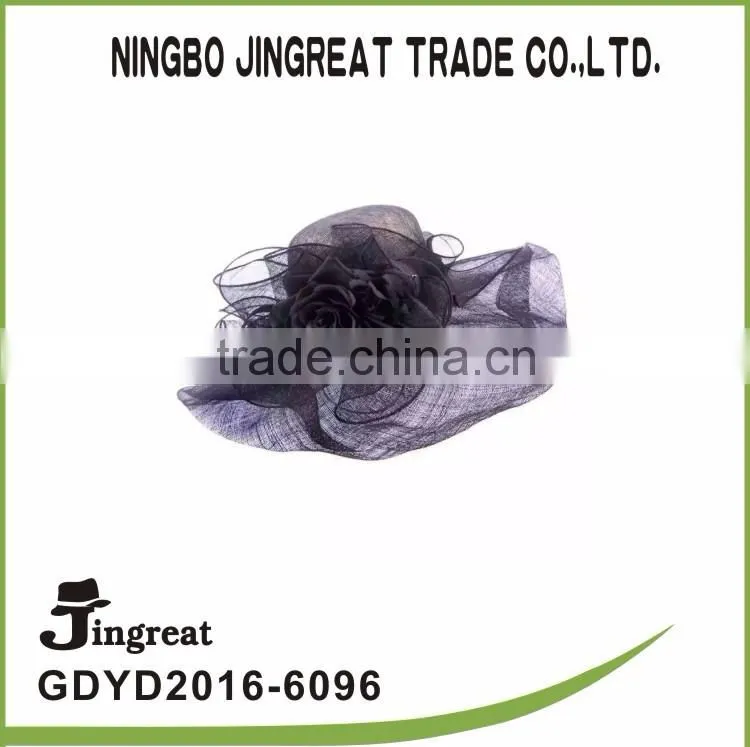 2016 wholesale Fashion jingreat church hats for sale