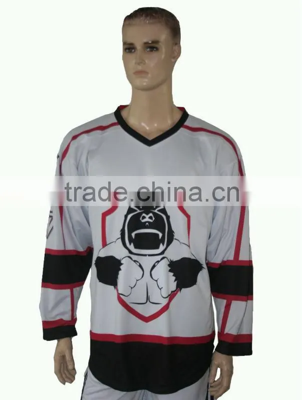 cheap sublimation reversible ice hockey uniform