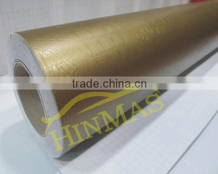 2015 New Products car decal color change snake skin 3m car wrap