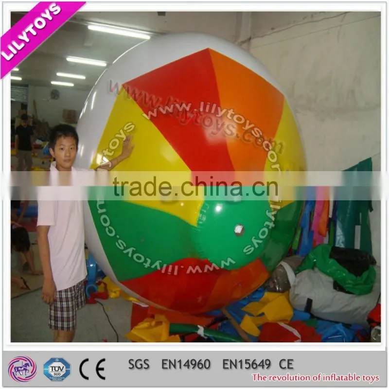 Large colorful lead free advertising inflatable human ball/inflatable balloon for event