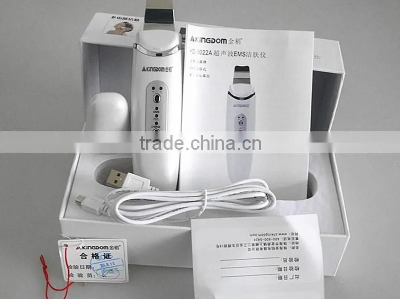 New design facial ultrasonic ion skin care device face care beauty machine