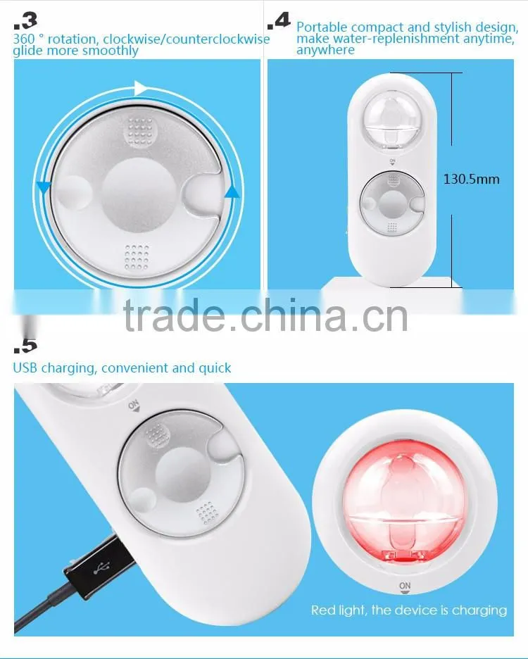 SKB-1504 NEW Design electric nano mist spray /facial mist spray