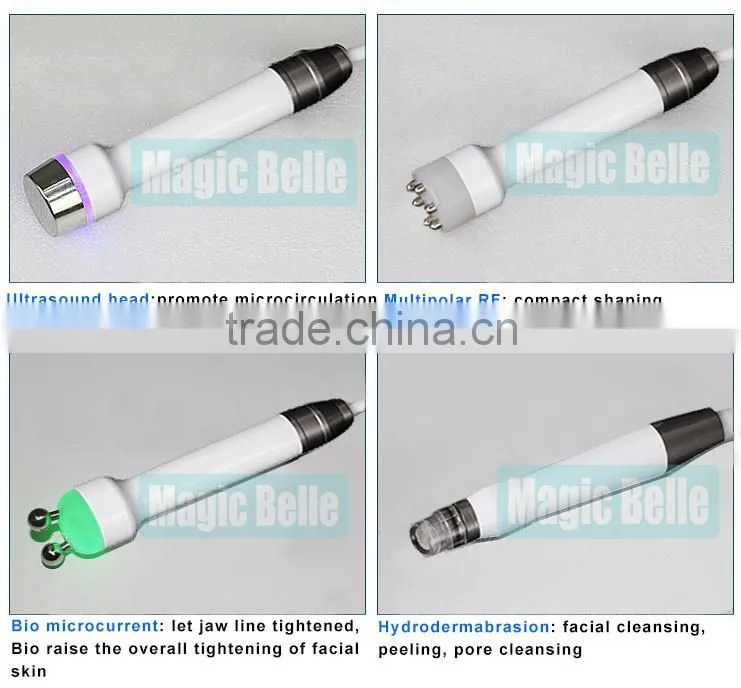 CE Certificated hydro facial dermabrasion spa equipment scrubber machine Hydrodermabrasion in alibaba