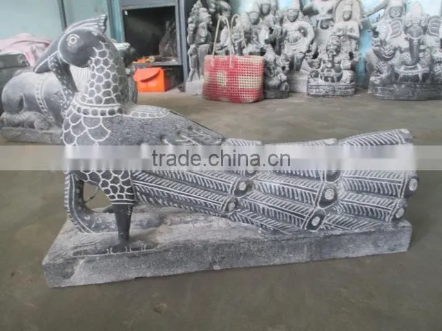 Peacock Stone Hand Sculpture Manufacturer in India