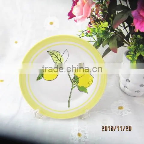 French style ceramic ramekin bowl with blue color