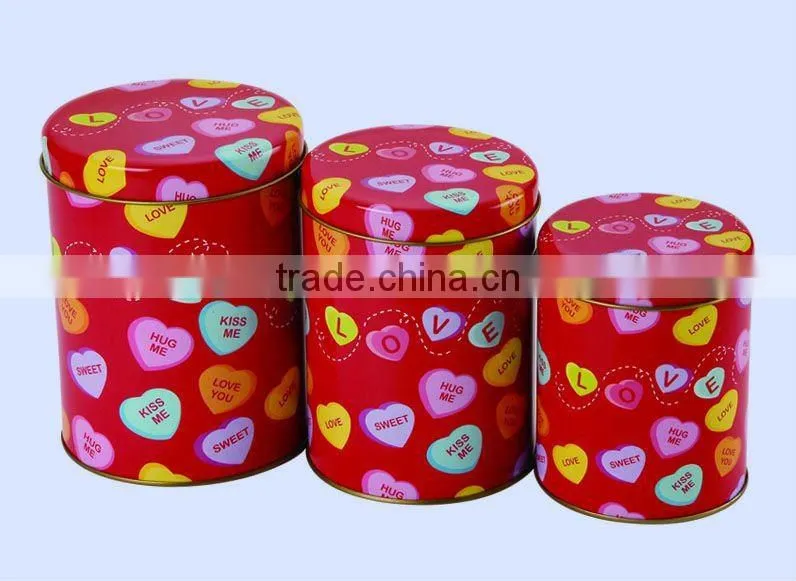 Wholesale round tin cans made in China