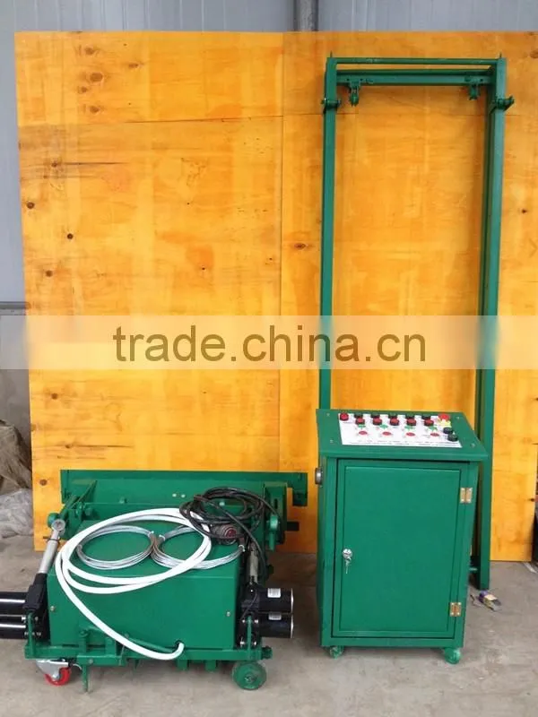 Automatic wall plastering machine/wall rendering machine