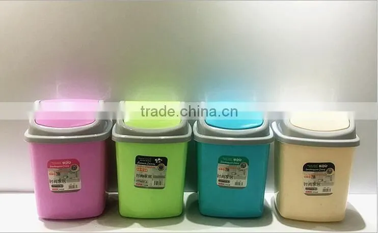 24L waste bin Beauty customized red home garbage bin