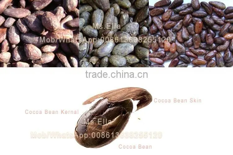 Automatic Roasted Cacao Nib Peeler Roasted Coffee husk Peeler Machine