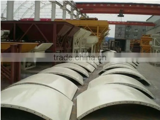 silos for storing the cement