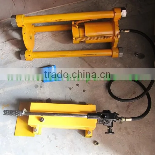 Hand power hydraulic Master Pin Press for track link group