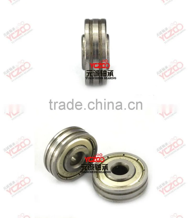 wheels glass balcony sliding door deep groove ball