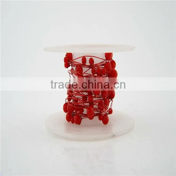 Craft Metal wire with pearls,craft pearl on reel wire