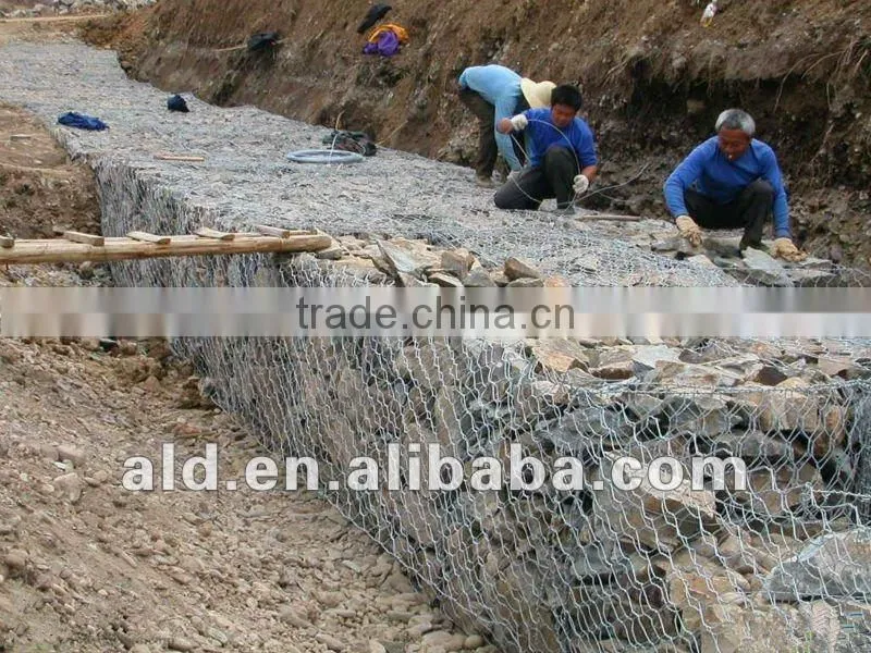 trade assurance Alibaba China hexagonal galvanized gabion basket,gabion box,gabions