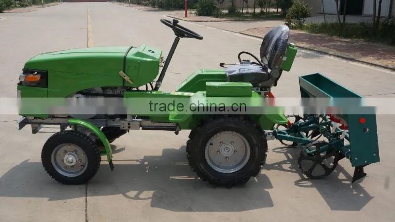 2015 hot sale 18hp multi-purpose mini tractor seeder / planter