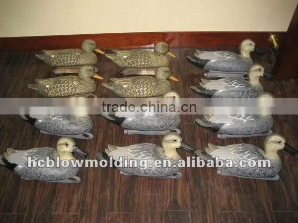 duck decoy hdpe blow molding XPE foam feeder hunting animal decoration
