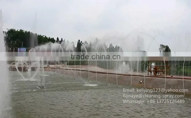 2D dancing digital swing rotating fountain nozzle