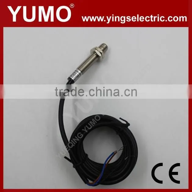 YUMO (LM8-3001PA) M8 Shape Inductive Proximity Sensor 1mm Diameter cylinder type capactive proximity switch